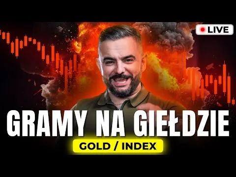 🔴LIVE TRADING: ZGARNIAM PIPSY NA GOLDZIE I INDEKSACH (Pablo Grądziuk, forex, trading) [Live Trading: Gold & Indeksy]