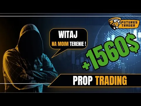 Prop Trading Live  +1560$ | NQ/MNQ Dzień 7 [Breakout Pivot Setupy NQ]