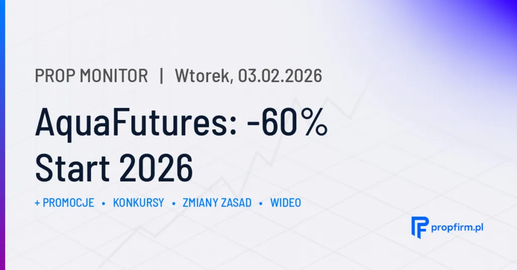 AquaFutures: -60% Start 2026 | Prop Monitor 03.02.2026