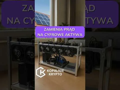 Zamień prąd na cyfrowe aktywa! #kopalniekrypto #kryptowaluty #krypto #inwestycje #biznes [Kopalnia RTX 5070 i efektywność]