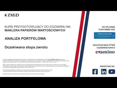 Analiza Portfelowa – Praktyczne strategie inwestycyjne, które musi znać każdy Makler! [Oczekiwana Stopa Zwrotu]