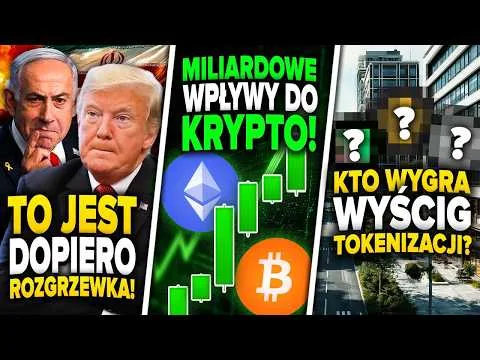 Krypto ignoruje wojnę. (MILIARDY wjeżdżają na rynek) [Wojna na Bliskim Wschodzie]