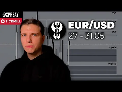 Analiza EUR/USD na bazie ICT (27.05-31.05) – XPREAY [Analiza EUR/USD Price Action]