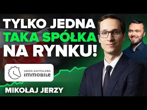 Jedyna taka spółka na GPW! Co powinien wiedzieć inwestor o GK Immobile? Rozmowa z Mikołajem Jerzym. [Analiza GK Immobile]