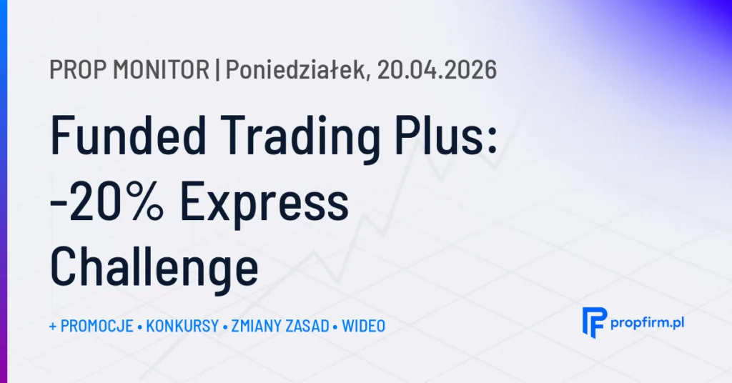 Funded Trading Plus: -20% Express Challenge | Prop Monitor 20.04.2026
