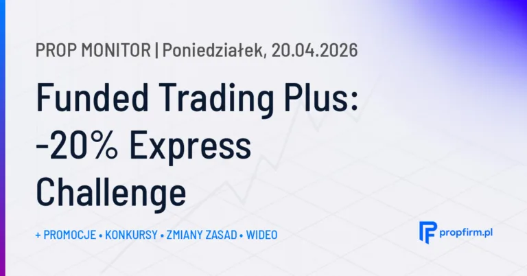 Funded Trading Plus: -20% Express Challenge | Prop Monitor 20.04.2026