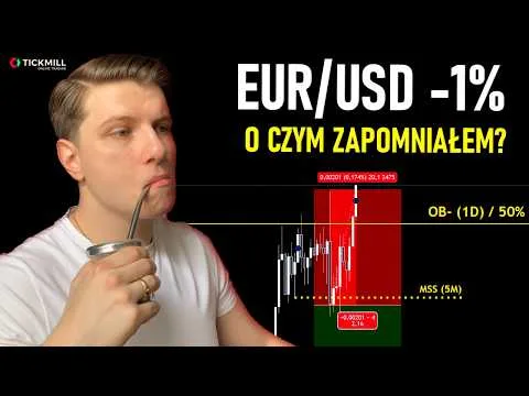 STRACIŁEM NA EUR/USD + OMÓWIENIE RYNKU [Analiza EUR/USD – Setup Stratny]