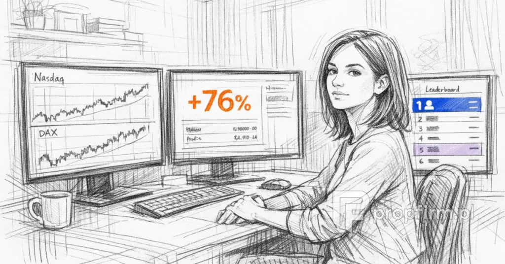 Aleksandra – nerwy ze stali, Nasdaq, DAX i pierwsze miejsce w Trading Race