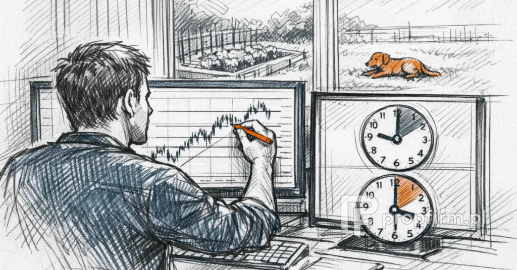 Bartosz – jak stracił pierwszy depozyt i dlaczego to był najlepszy możliwy start z prop tradingiem