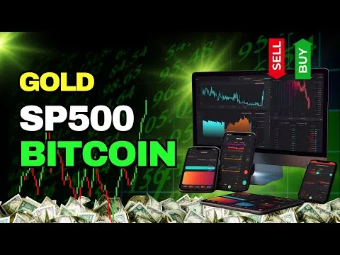 Złoto vs. Bitcoin vs. SP500 – analiza rynków finansowych. Najlepsze okazje! [Analiza Techniczna Rynków Walutowych]