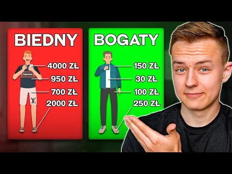Czym Naprawdę Różnią się Ludzie BIEDNI od BOGATYCH? 5 Różnic! [Nawyki Finansowe Bogatych]
