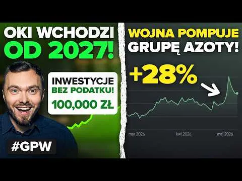 Największa zmiana podatkowa dla inwestorów od 2027. 100 tysięcy bez Belki! [Analiza Oki i rynek kapitałowy]