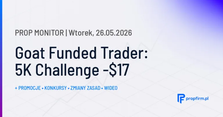Goat Funded Trader: 5K Challenge - | Prop Monitor 26.05.2026
