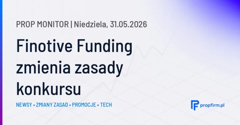 Prop Monitor: Finotive Funding aktualizuje zasady konkursu na kredyty 