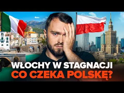 Ten scenariusz może zniszczyć naszą gospodarkę. Polska idzie drogą Włoch? [Stagnacja produktynności Włoch i Polska]