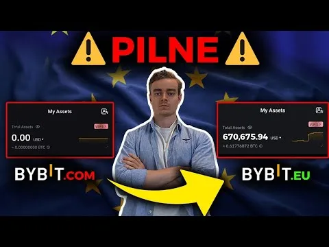 🔴 TRZYMASZ KRYPTO na GIEŁDZIE??? UWAŻAJ – PILNIE OBEJRZYJ (zanim będzie ZA PÓŹNO) [Bybit EU i MIKA]