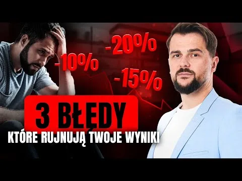 BŁĘDY, które rujnują twoje wyniki. UWAŻAJ NA TE MENTALNE PUŁAPKI [Psychologia inwestowania i błędy poznawcze]