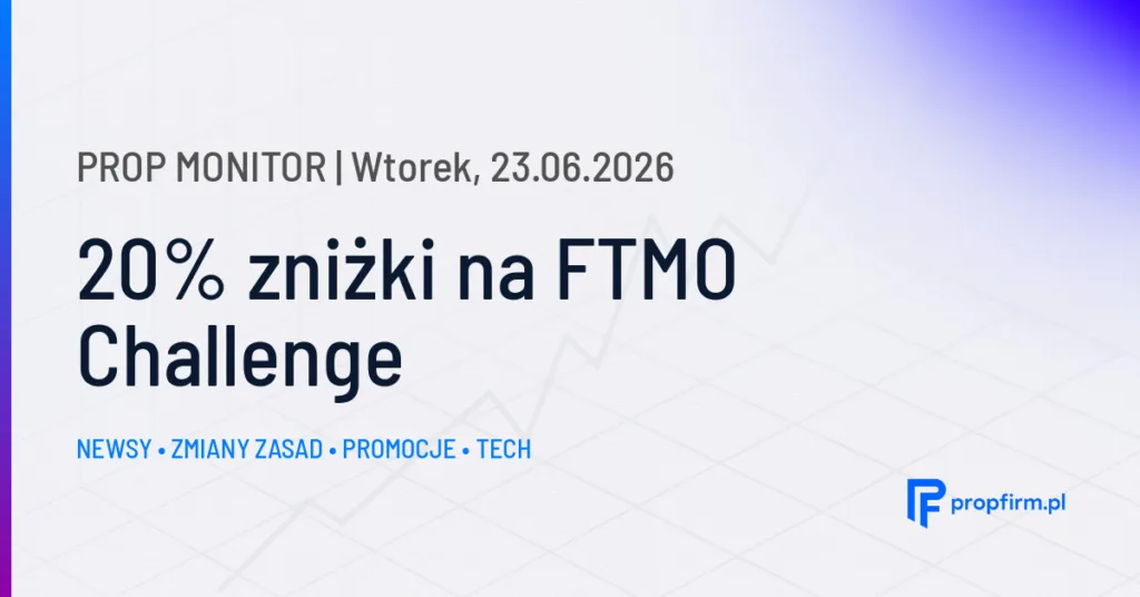 Prop Monitor: Instant Funding zwiększa maksymalną alokację do 1 miliona dolarów