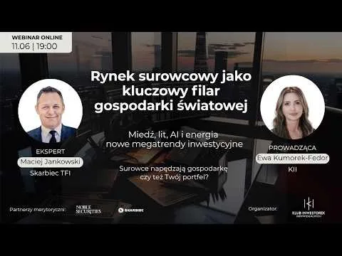 Rynek surowcowy jako kluczowy filar gospodarki światowej. [Złoto, Miedź, Energia]