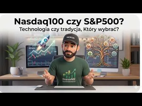 S&P500 czy Nasdaq100? Który indeks wybrać do portfela? [S&P500 vs Nasdaq100]