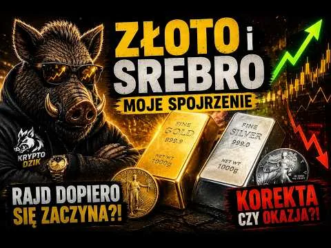 Złoto i Srebro długoterminowo – Moje spojrzenie Krypto Dzik [Złoto i Srebro długoterminowo]