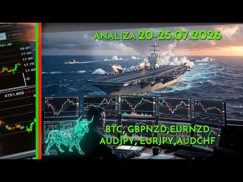 Analiza 20-25.07.2026. BTC, GBPNZD, EURNZD, AUDJPY, EURJPY, AUDCHF [Analiza par walutowych i BTC]