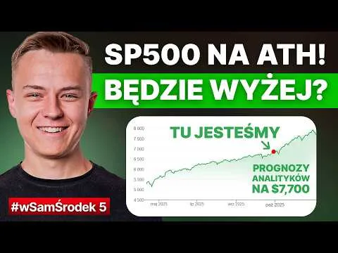 REKORD na S&P500 to dopiero początek? JAK DALEKO zajdzie hossa? [S&P500, AI, Stopy %]