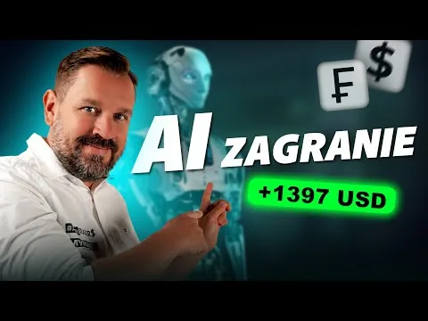 Zarobiłem 97 na FOREX przy pomocy AI! – Pełna analiza i zagranie na USDCHF [USDCHF i AI Trading]