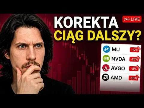 Znowu spadki, na co warto zwrócić uwagę? Przegląd giełdowy na żywo [Analiza ASML, Micron i Google]