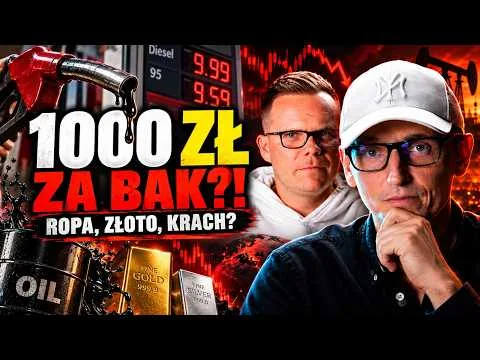 1000 ZŁ ZA BAK PALIWA?! Prawda o cenach ropy, której nie usłyszysz w TV – Paweł Szpakowicz [Analiza ropy, miedzi i złota]