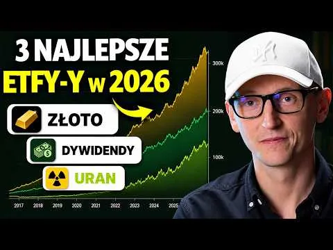 3 ETF-y, których NIGDY NIE SPRZEDAM! Złoto, Dywidendy i Uran! [Złoto, Dywidendy i Uran]