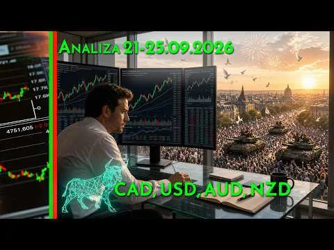 Analiza 21-25.09.2026. CAD, NZD, USD, AUD [Analiza stóp, ropy i NZD]