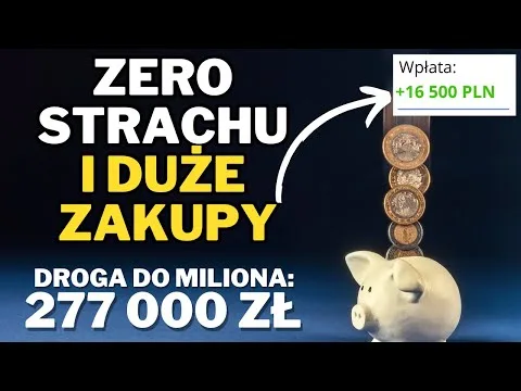 Droga do miliona na giełdzie. Inni się boją, a ja kupuję i ciągle stawiam na GPW. Co kupiłem? [Analiza okazji przy spadkach GPW]