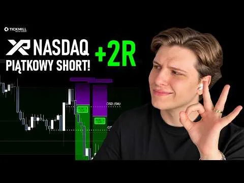 Klasyczny piątkowy FAKE NA NASDAQ (2X SHORT) [Price Action i Orderflow Nasdaq]