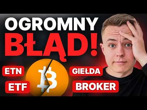 Obejrzyj ten film zanim kupisz Bitcoina! ETF vs Giełda vs Portfel. [Porównanie sposobów kupna BTC]