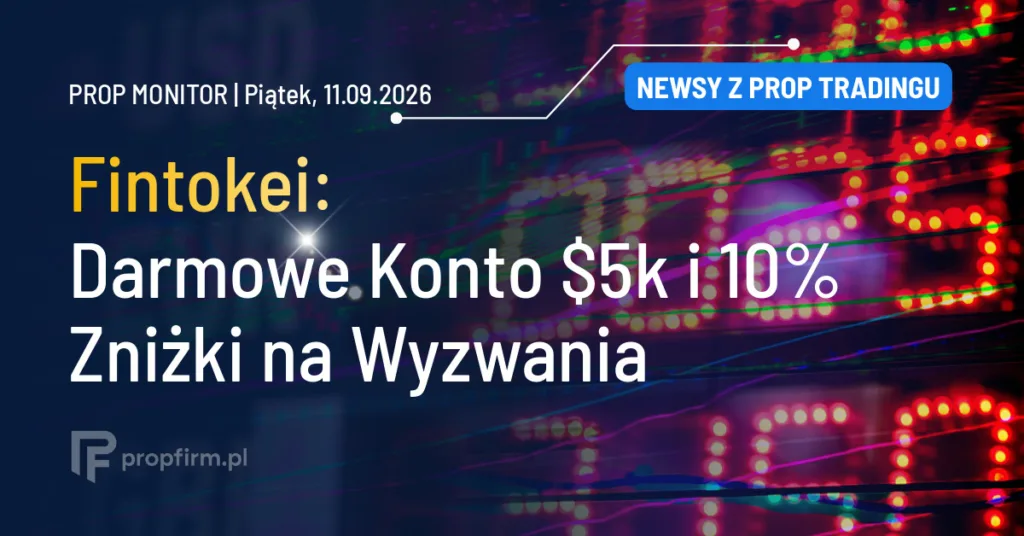 Prop Monitor: Darmowe Konto k i 10% Zniżki na Wyzwania