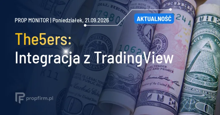 Prop Monitor: The5ers integruje platformę TradingView w