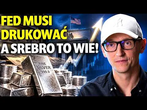 Srebro dojdzie do 300-500 DOLARÓW? PANIKA W FED WYSTRZELI CENY! [Analiza srebra i fotowoltaiki]