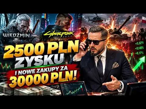 Szybki ruch i nowe zakupy! Zainwestowałem wszystkie środki z IKE / IKZE! [Analiza Multicure i CD Projekt]