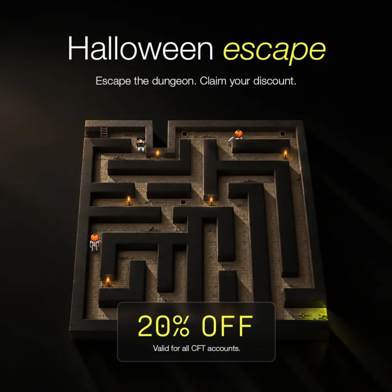 Halloweenowy Konkurs z 20% Zniżką na Konta CFT [Październik 2026]