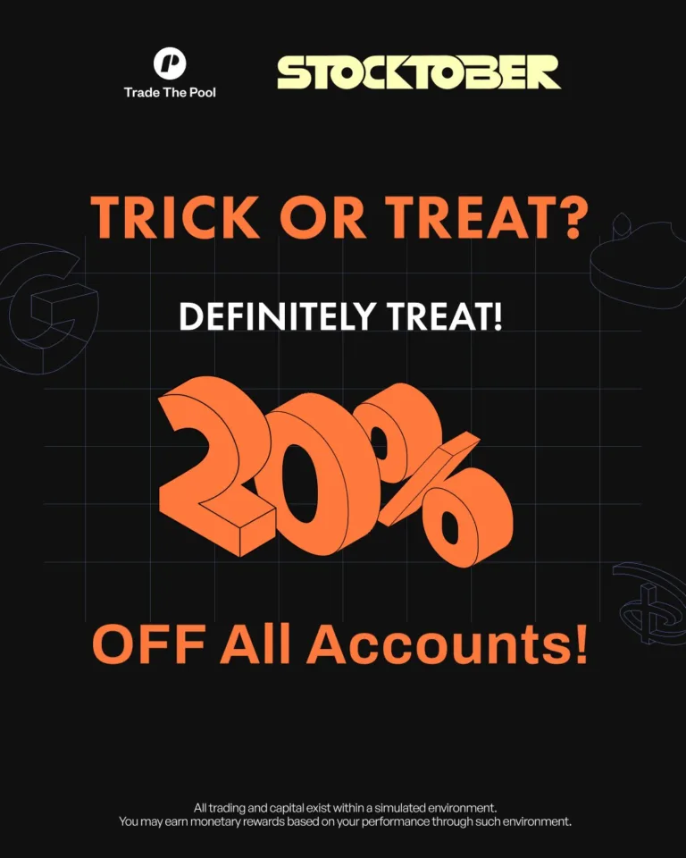 Trade The Pool oferuje 20% zniżki na konta z okazji Halloween