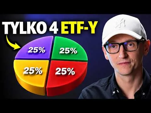 4 ETF-y, które zrobią z Ciebie MILIONERA. Tylko 4 instrumenty! [ETFy globalne, rozwinięte i srebro]