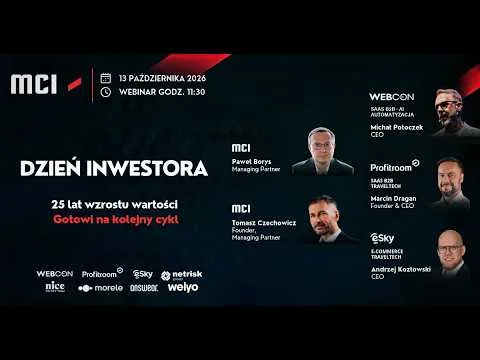 Dzień Inwestora MCI Capital 2026: 25 lat wzrostu wartości i gotowość na kolejny cykl technologiczny [AI i automatyzacja procesów]