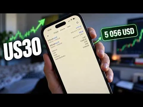 Londyn day trading +5% / analiza pozycji [Case Study: Long US30 na Londynie]
