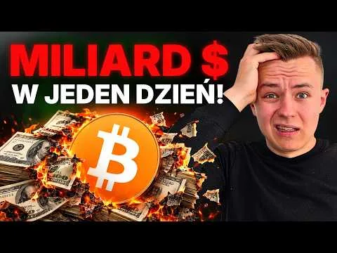 Miliard dolarów likwidacji w jeden dzień. Co dalej z Bitcoinem? [Analiza likwidacji BTC i makro]