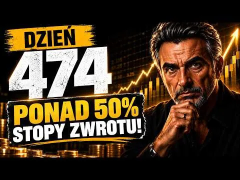 Portfel Publiczny 474 dzień | Ponad 50% stopy zwrotu! Prawdziwe wyniki! [Analiza wyników portfela i algorytmu]