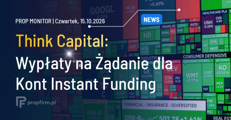 Prop Monitor: Think Capital wprowadza wypłaty na żądanie