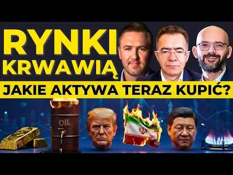 Rynki się POSYPAŁY! Gdzie uciekać z pieniędzmi? Ropa, złoto, gaz, dolar [Wojna na Bliskim Wschodzie]