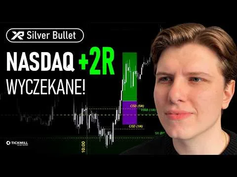 W tego LONGA wszedłem później! [Silver Bullet Nasdaq: Long i Orderflow]